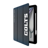 Indianapolis Colts Personalized Linen Tablet Case for Apple iPad