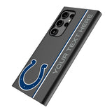 Indianapolis Colts Personalized Sidebard MagSafe Compatible Phone Case for Samsung Galaxy