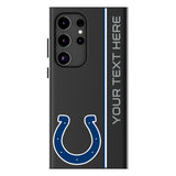Indianapolis Colts Personalized Sidebard MagSafe Compatible Phone Case for Samsung Galaxy
