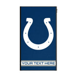 Indianapolis Colts Personalized Stripe 5000mAh Flat Powerbank