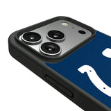 Indianapolis Colts Personalized Stripe Bump Phone Case for Apple iPhone