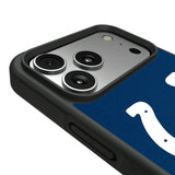 Indianapolis Colts Personalized Stripe Bump Phone Case for Apple iPhone