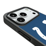 Indianapolis Colts Personalized Stripe Bump Phone Case for Apple iPhone