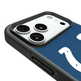 Indianapolis Colts Personalized Stripe Bump Phone Case for Apple iPhone