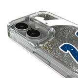 Indianapolis Colts Personalized Tilt Glitter Phone Case for Apple iPhone