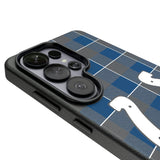 Indianapolis Colts Plaid MagSafe Compatible Phone Case for Samsung Galaxy 26 Series