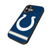 Indianapolis Colts Stripe Bump Phone Case for Apple iPhone