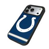 Indianapolis Colts Stripe Bump Phone Case for Apple iPhone