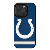 Indianapolis Colts Stripe Bump Phone Case for Apple iPhone