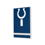 Indianapolis Colts Stripe Hidden-Screw Light Switch Plate