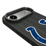 Indianapolis Colts Text Backdrop Bump Phone Case for Apple iPhone