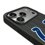 Indianapolis Colts Text Backdrop Bump Phone Case for Apple iPhone