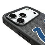 Indianapolis Colts Text Backdrop Bump Phone Case for Apple iPhone