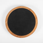 Los Angeles Chargers - Insignia Acacia and Slate Serving Board with Cheese Tools