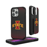 Iowa State University Cyclones Linen Rugged Phone Case for Apple iPhone