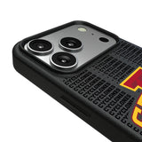 Iowa State University Cyclones Text Backdrop MagSafe Compatible Phone Case for Apple iPhone