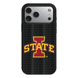 Iowa State University Cyclones Text Backdrop MagSafe Compatible Phone Case for Apple iPhone