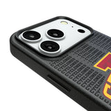 Iowa State University Cyclones Text Backdrop MagSafe Compatible Phone Case for Apple iPhone