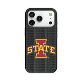 Iowa State University Cyclones Text Backdrop MagSafe Compatible Phone Case for Apple iPhone