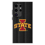 Iowa State University Cyclones Text Backdrop MagSafe Compatible Phone Case for Samsung Galaxy