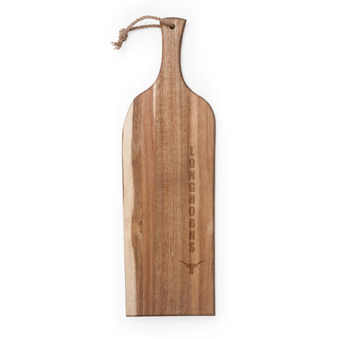 Texas Longhorns - Artisan 24" Acacia Charcuterie Board