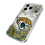 Jacksonville Jaguars Confetti Glitter Phone Case for Apple iPhone