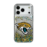 Jacksonville Jaguars Confetti Glitter Phone Case for Apple iPhone