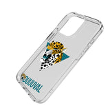Jacksonville Jaguars Deco Clear Phone Case for Apple iPhone