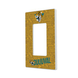 Jacksonville Jaguars Deco Hidden-Screw Light Switch Plate