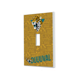 Jacksonville Jaguars Deco Hidden-Screw Light Switch Plate