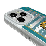 Jacksonville Jaguars Field Glitter Phone Case for Apple iPhone