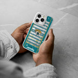 Jacksonville Jaguars Field Glitter Phone Case for Apple iPhone