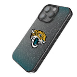 Jacksonville Jaguars Linen Black Bling Phone Case for Apple iPhone