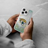 Jacksonville Jaguars Linen Glitter Phone Case for Apple iPhone