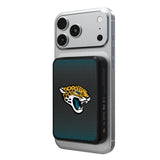 Jacksonville Jaguars Linen Wireless Mag Power Bank