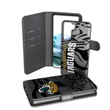 Jacksonville Jaguars Monocolor Tilt Wallet Phone Case for Samsung Galaxy