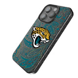 Jacksonville Jaguars Paisley Black Bling Phone Case for Apple iPhone