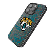 Jacksonville Jaguars Paisley Black Bling Phone Case for Apple iPhone