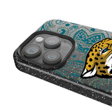 Jacksonville Jaguars Paisley Black Bling Phone Case for Apple iPhone