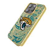 Jacksonville Jaguars Paisley Bling Phone Case for Apple iPhone