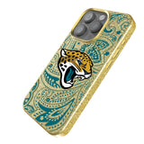 Jacksonville Jaguars Paisley Bling Phone Case for Apple iPhone