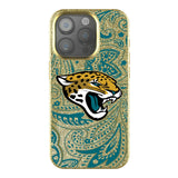 Jacksonville Jaguars Paisley Bling Phone Case for Apple iPhone