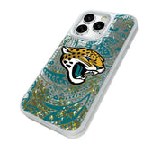 Jacksonville Jaguars Paisley Glitter Phone Case for Apple iPhone