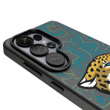 Jacksonville Jaguars Paisley MagSafe Compatible Phone Case for Samsung Galaxy 26 Series