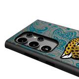 Jacksonville Jaguars Paisley MagSafe Compatible Phone Case for Samsung Galaxy