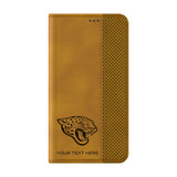 Jacksonville Jaguars Personalized Burn Folio Phone Case for Samsung Galaxy