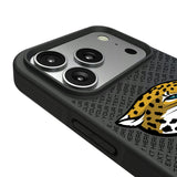 Jacksonville Jaguars Personalized EndZone Plus Bump Phone Case for Apple iPhone