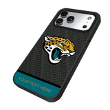 Jacksonville Jaguars Personalized EndZone Plus Bump Phone Case for Apple iPhone