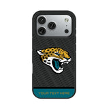 Jacksonville Jaguars Personalized EndZone Plus Bump Phone Case for Apple iPhone 17 Series