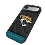 Jacksonville Jaguars Personalized EndZone Plus Bump Phone Case for Apple iPhone
